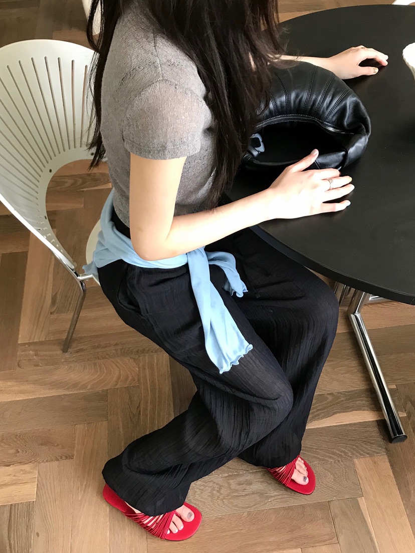 ESCHER韓國代購女裝新品休閑職業熱賣推薦時尚人氣休閑褲ESCHER休閑褲