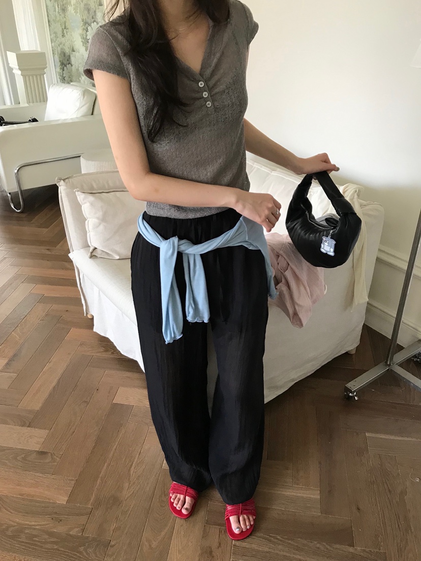 ESCHER韓國代購女裝新品休閑職業熱賣推薦時尚人氣休閑褲ESCHER休閑褲