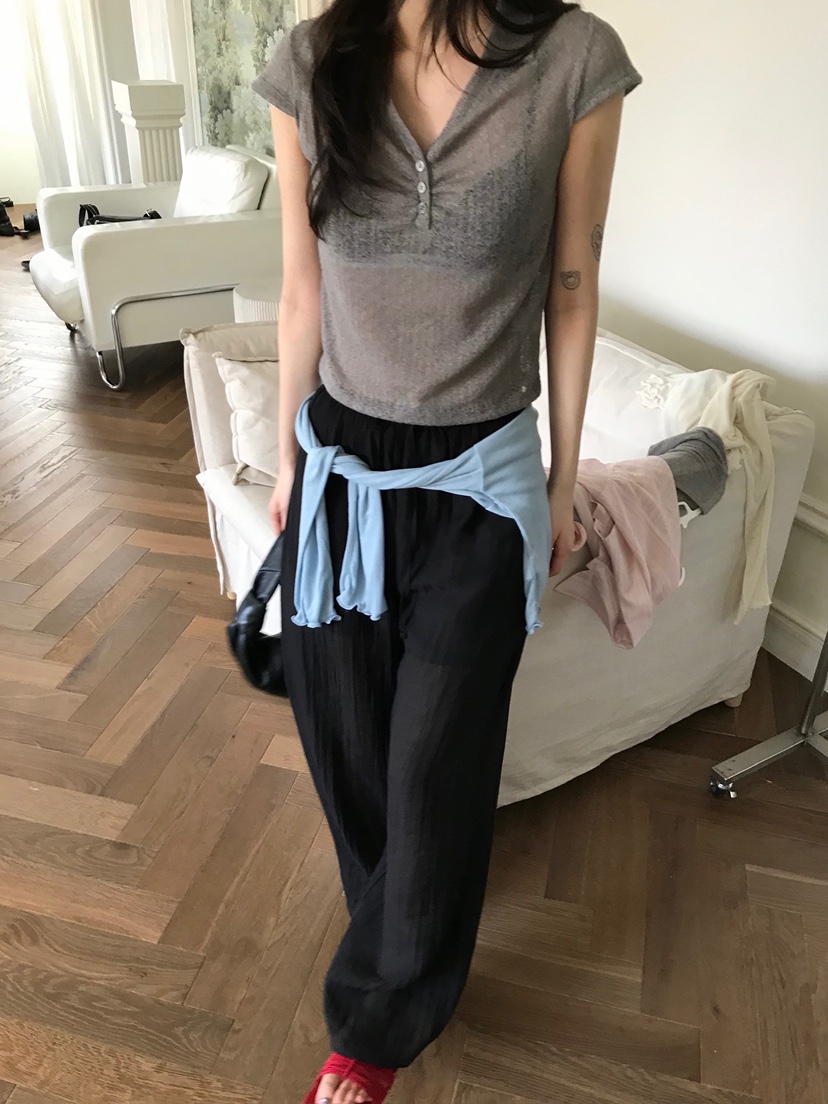 ESCHER韓國代購女裝新品休閑職業熱賣推薦時尚人氣休閑褲ESCHER休閑褲