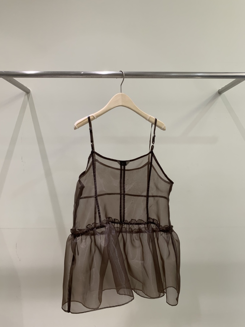 ZITTEN韓國東大門直郵女裝新款26春夏熱賣職業連衣裙歐根紗ZITTEN連衣裙