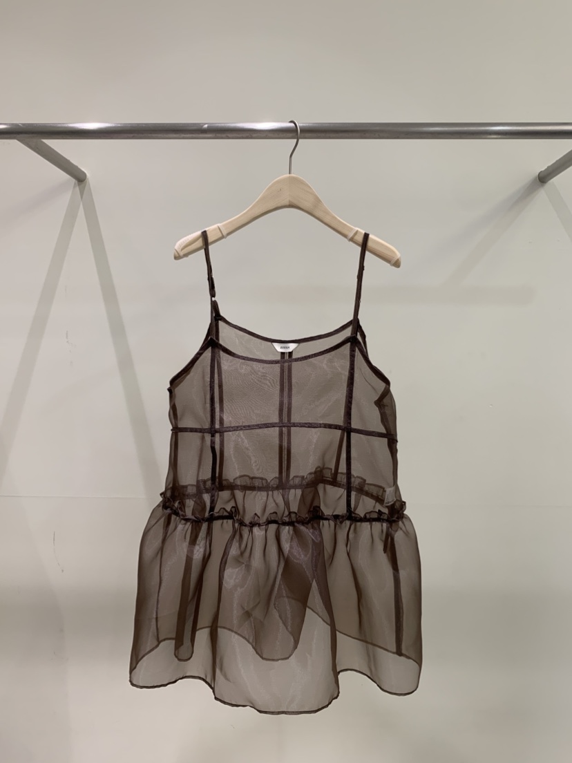 ZITTEN韓國東大門直郵女裝新款26春夏熱賣職業連衣裙歐根紗ZITTEN連衣裙圖色1