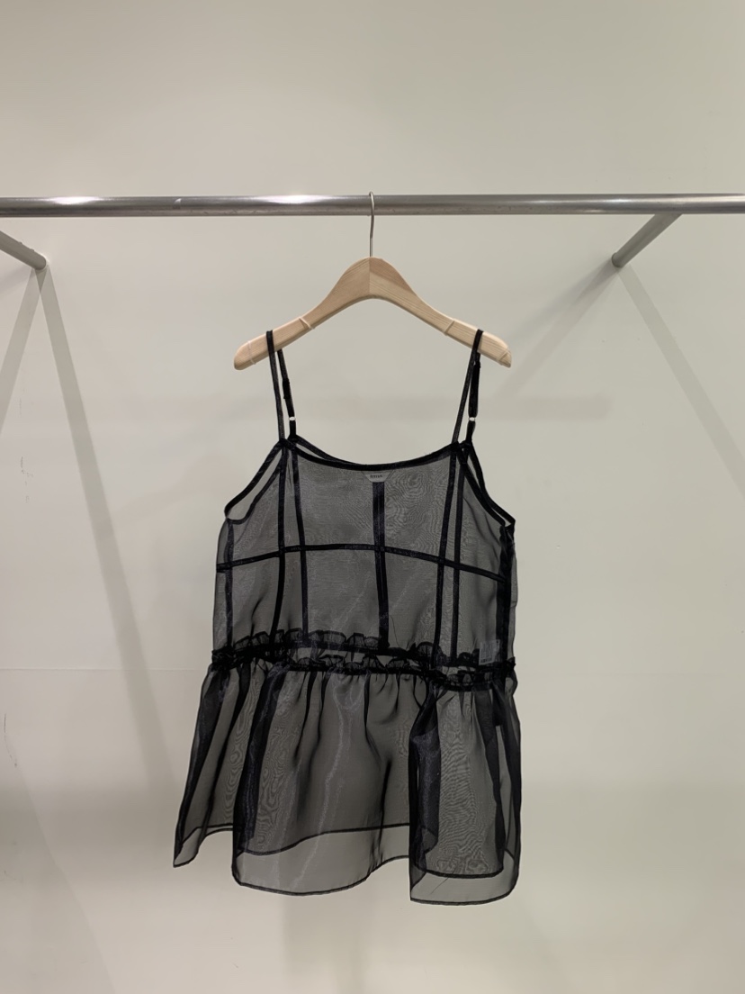 ZITTEN韓國東大門直郵女裝新款26春夏熱賣職業連衣裙歐根紗ZITTEN連衣裙圖色2