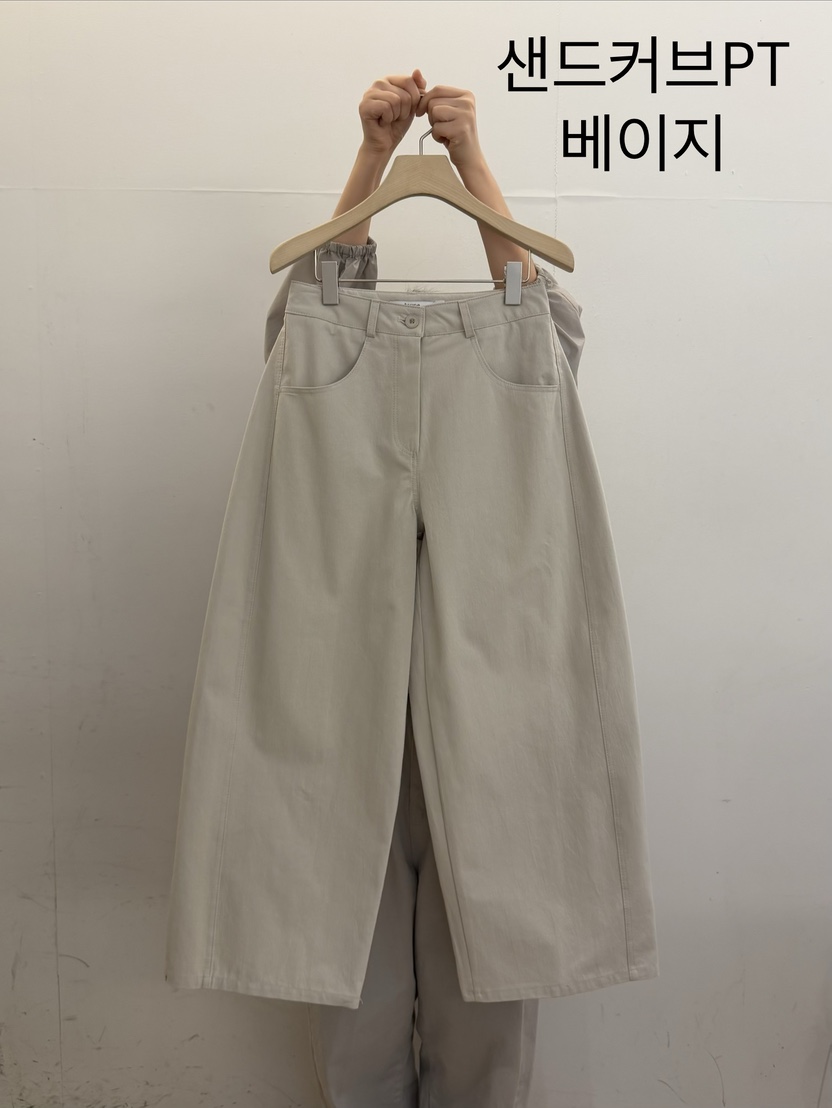 TAUPE韓國東大門直郵女裝新品時尚休閑26春夏推薦人氣休閑褲TAUPE休閑褲圖色1