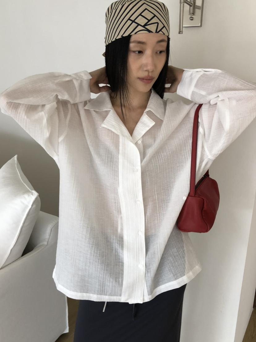 TORRE韓國代購女士新款熱賣26春夏休閑時尚推薦襯衫蕾絲衫TORRE襯衫/蕾絲衫