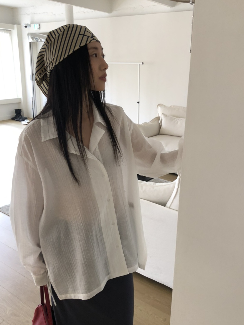 TORRE韓國代購女士新款熱賣26春夏休閑時尚推薦襯衫蕾絲衫TORRE襯衫/蕾絲衫