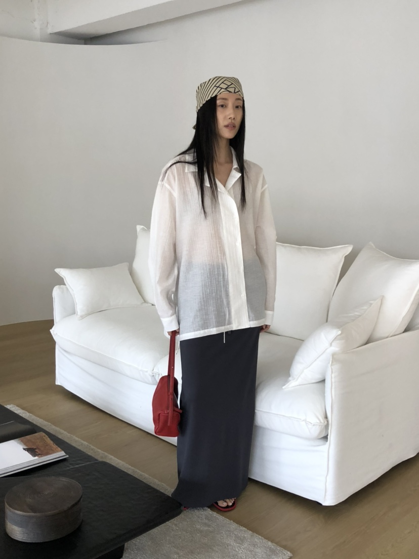 TORRE韓國代購女士新款熱賣26春夏休閑時尚推薦襯衫蕾絲衫TORRE襯衫/蕾絲衫