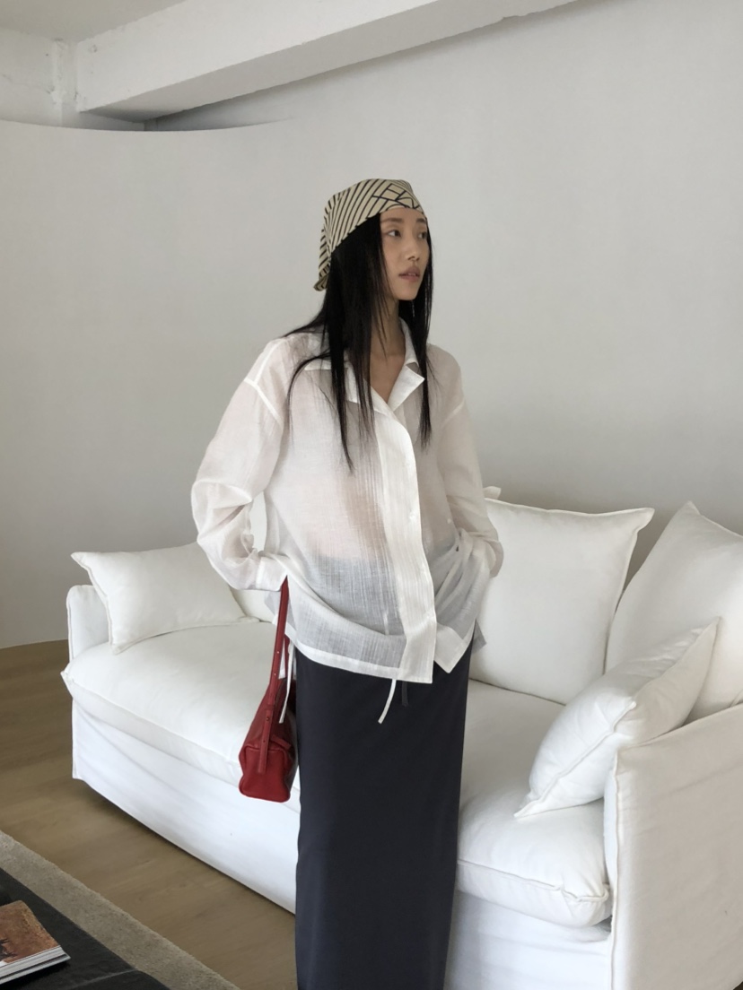 TORRE韓國代購女士新款熱賣26春夏休閑時尚推薦襯衫蕾絲衫TORRE襯衫/蕾絲衫