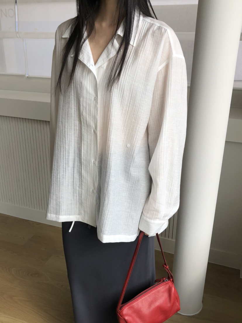 TORRE韓國代購女士新款熱賣26春夏休閑時尚推薦襯衫蕾絲衫TORRE襯衫/蕾絲衫