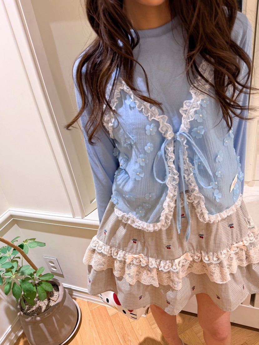 BOUTIQUE-L韓國直郵女士新品熱賣推薦26春夏時尚長袖T恤BOUTIQUE-L長袖T恤