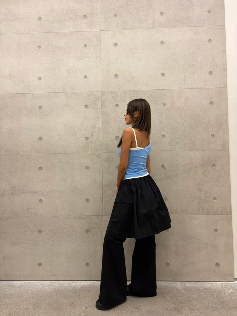 CUCUMBER韓國代購女裝新品推薦休閑時尚職業26春夏休閑褲喇叭CUCUMBER休閑褲