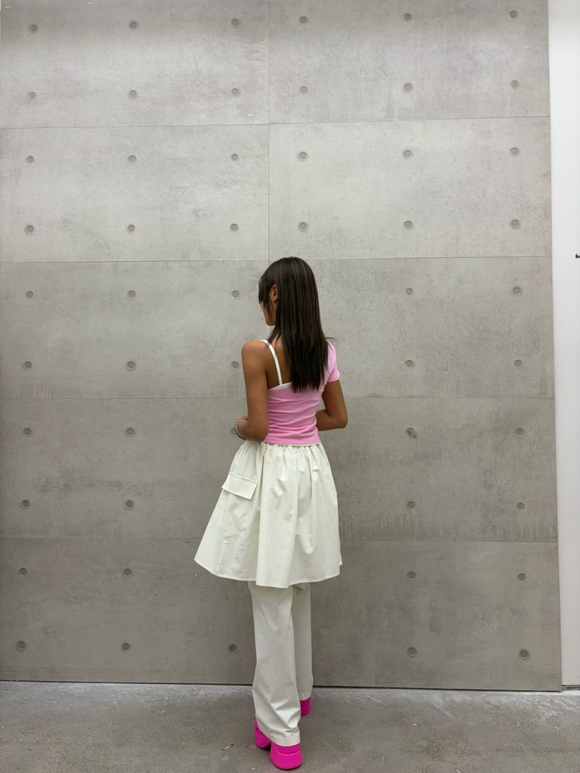 CUCUMBER韓國代購女裝新品推薦休閑時尚職業26春夏休閑褲喇叭CUCUMBER休閑褲