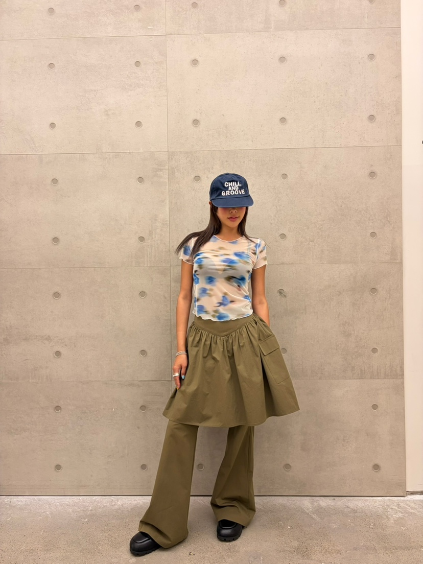 CUCUMBER韓國代購女裝新品推薦休閑時尚職業26春夏休閑褲喇叭CUCUMBER休閑褲