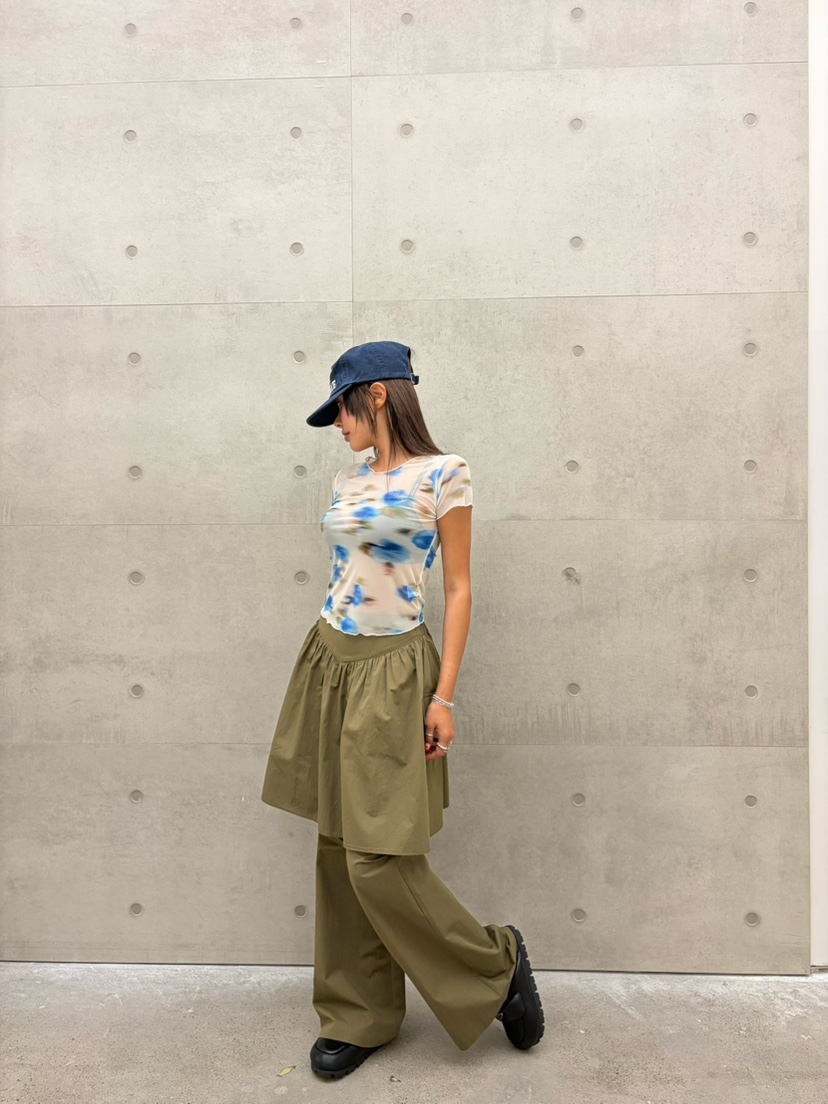 CUCUMBER韓國代購女裝新品推薦休閑時尚職業26春夏休閑褲喇叭CUCUMBER休閑褲