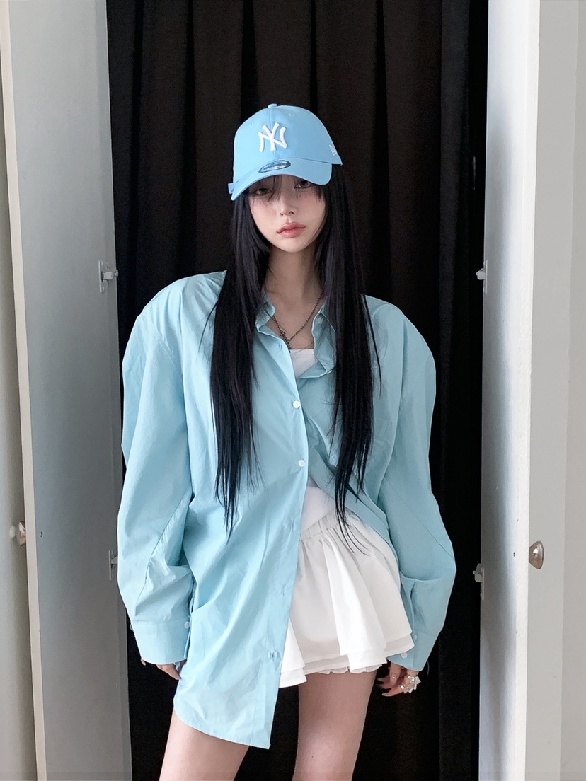 OURWAVE/OUR ROOM韓國直郵女裝新款熱賣人氣襯衫蕾絲衫Our Wave/Our Room襯衫/蕾絲衫