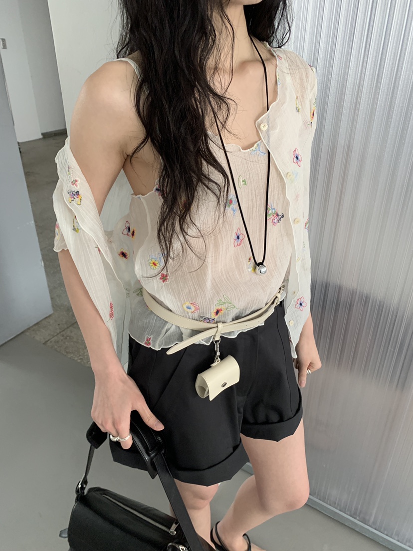 MURMUR韓國東大門代購女士新品休閑熱賣職業26春夏吊帶背心MURMUR吊帶/背心