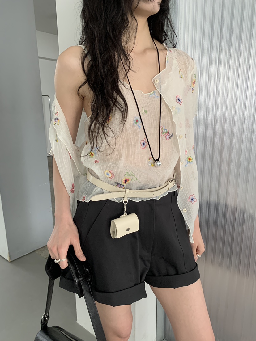 MURMUR韓國東大門代購女士新品休閑熱賣職業26春夏吊帶背心MURMUR吊帶/背心