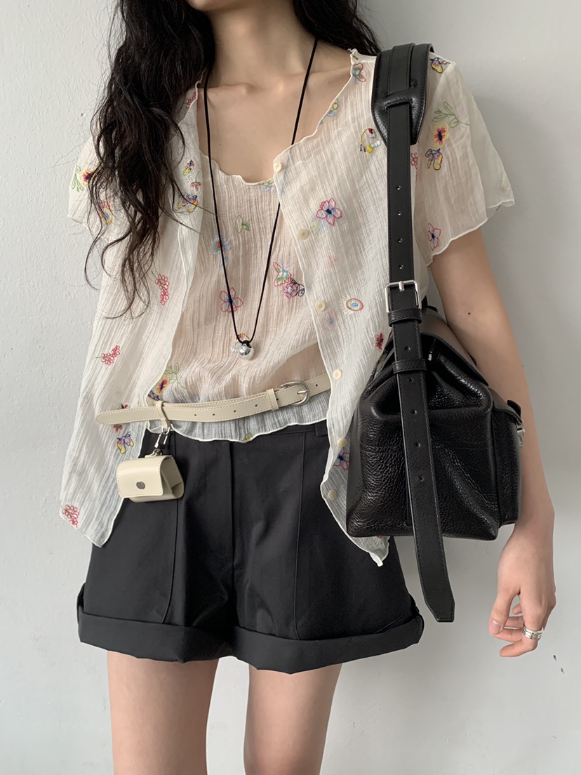 MURMUR韓國東大門代購女士新品休閑熱賣職業26春夏吊帶背心MURMUR吊帶/背心