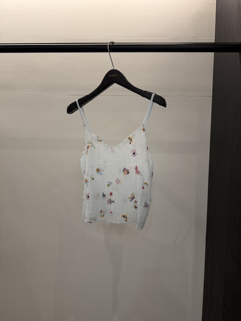 MURMUR韓國東大門代購女士新品休閑熱賣職業26春夏吊帶背心MURMUR吊帶/背心圖色2