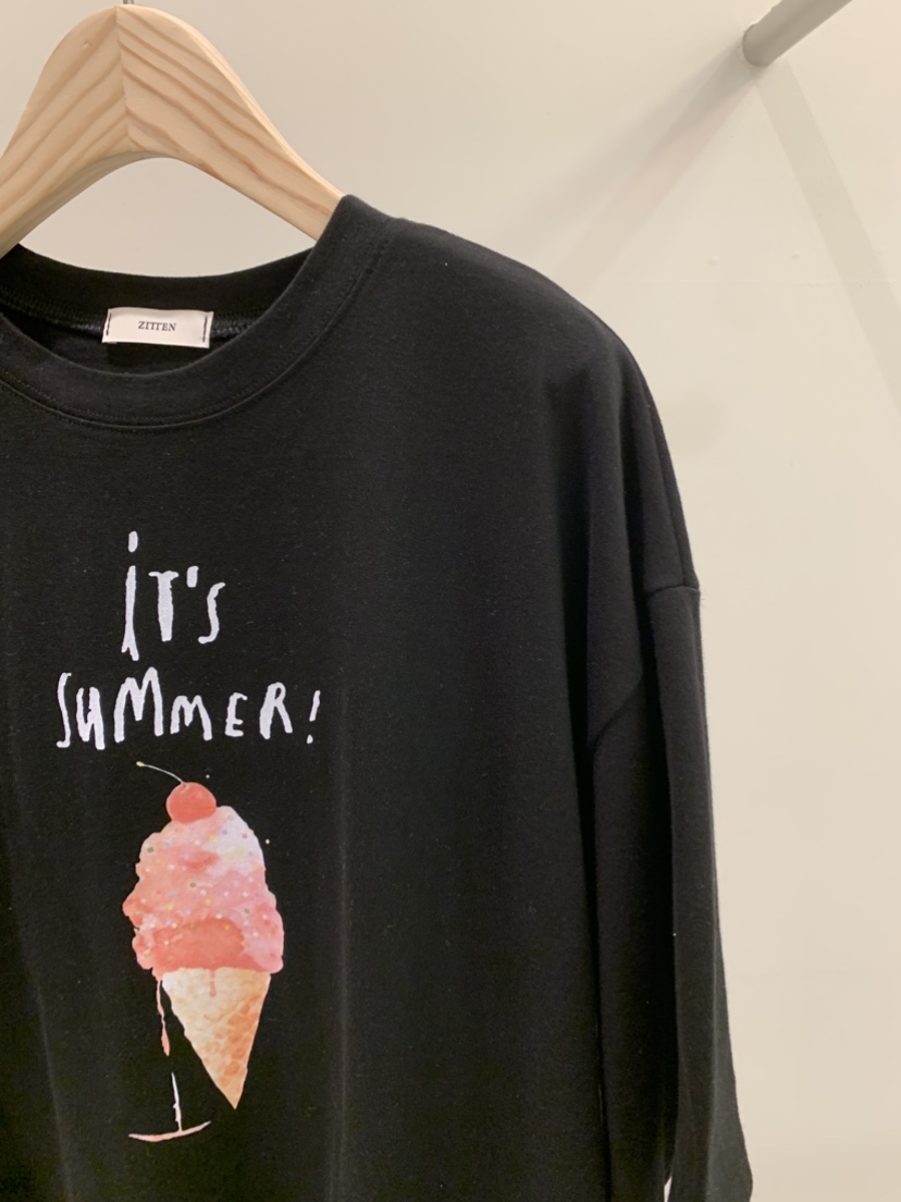 ZITTEN韓國代購女裝新品休閑時尚職業26春夏推薦熱賣人氣T恤ZITTENT恤