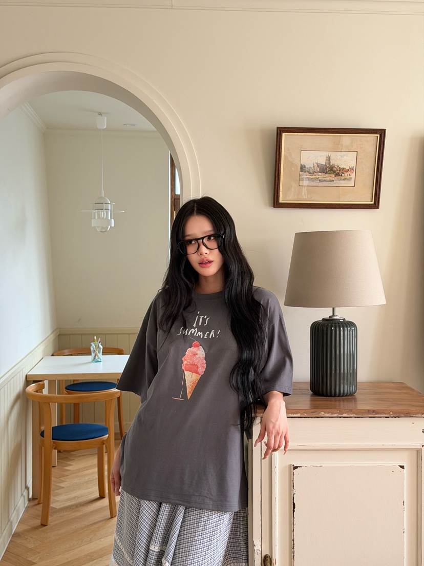 ZITTEN韓國代購女裝新品休閑時尚職業26春夏推薦熱賣人氣T恤ZITTENT恤