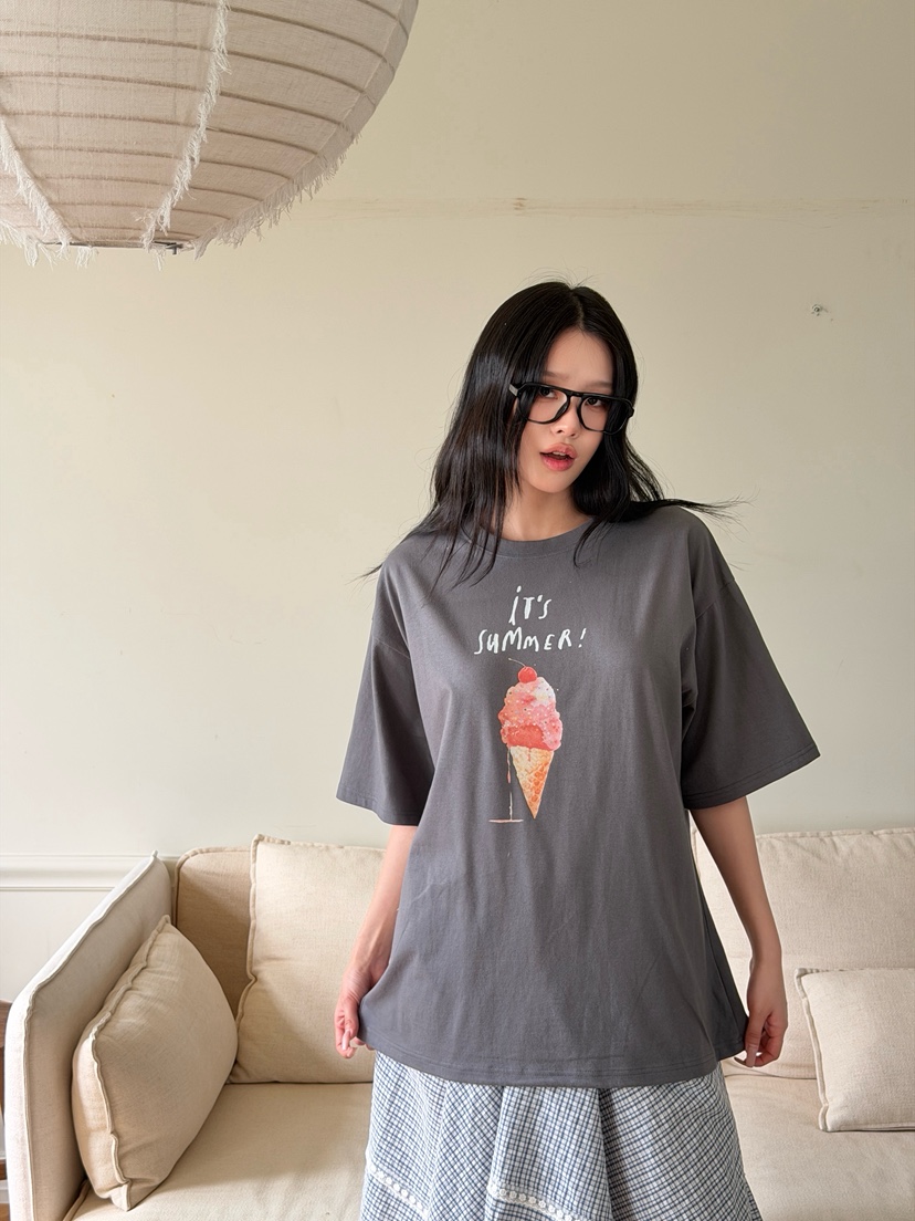 ZITTEN韓國代購女裝新品休閑時尚職業26春夏推薦熱賣人氣T恤ZITTENT恤