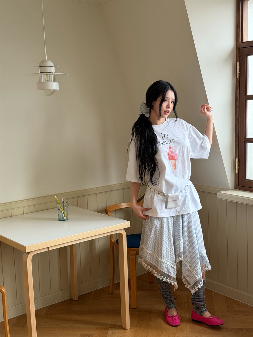 ZITTEN韓國代購女裝新品休閑時尚職業26春夏推薦熱賣人氣T恤ZITTENT恤