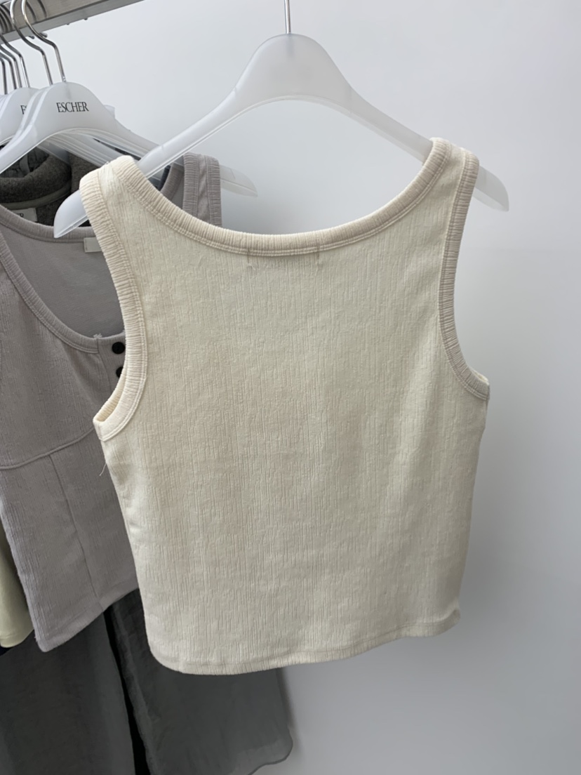 ESCHER韓國直郵實拍女裝新品人氣26春夏休閑時尚吊帶背心ESCHER吊帶/背心