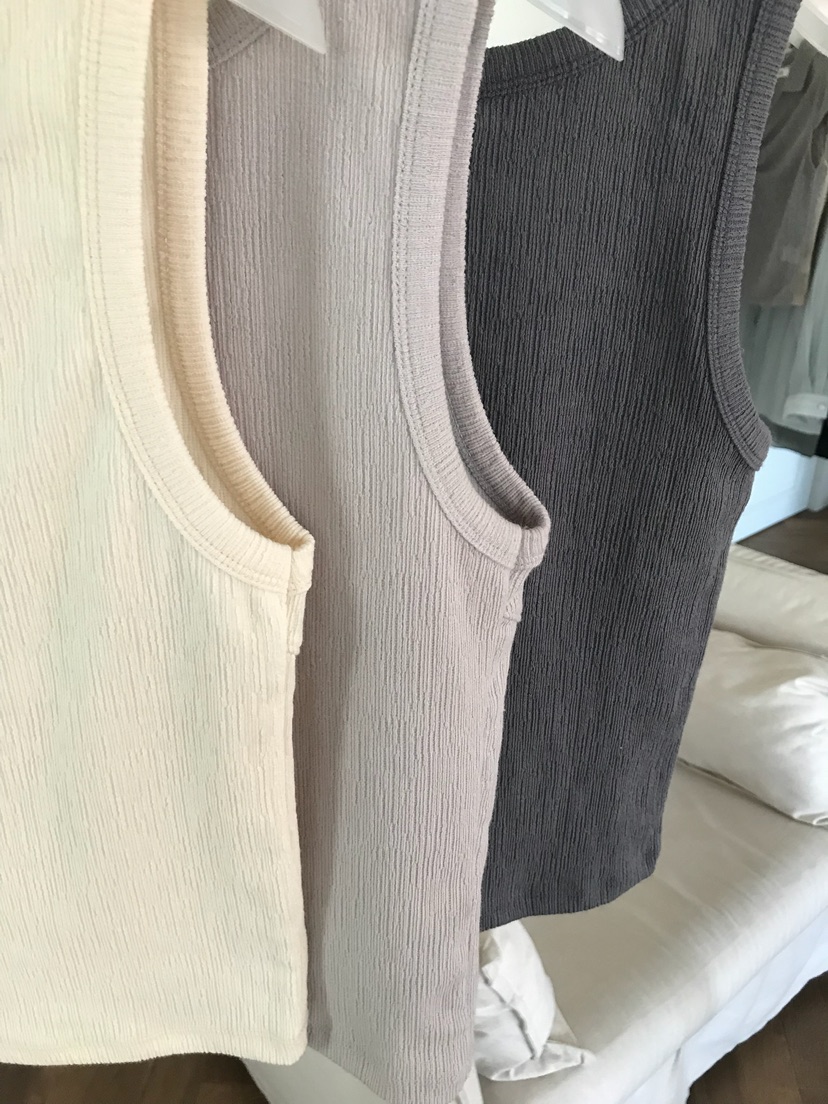 ESCHER韓國直郵實拍女裝新品人氣26春夏休閑時尚吊帶背心ESCHER吊帶/背心