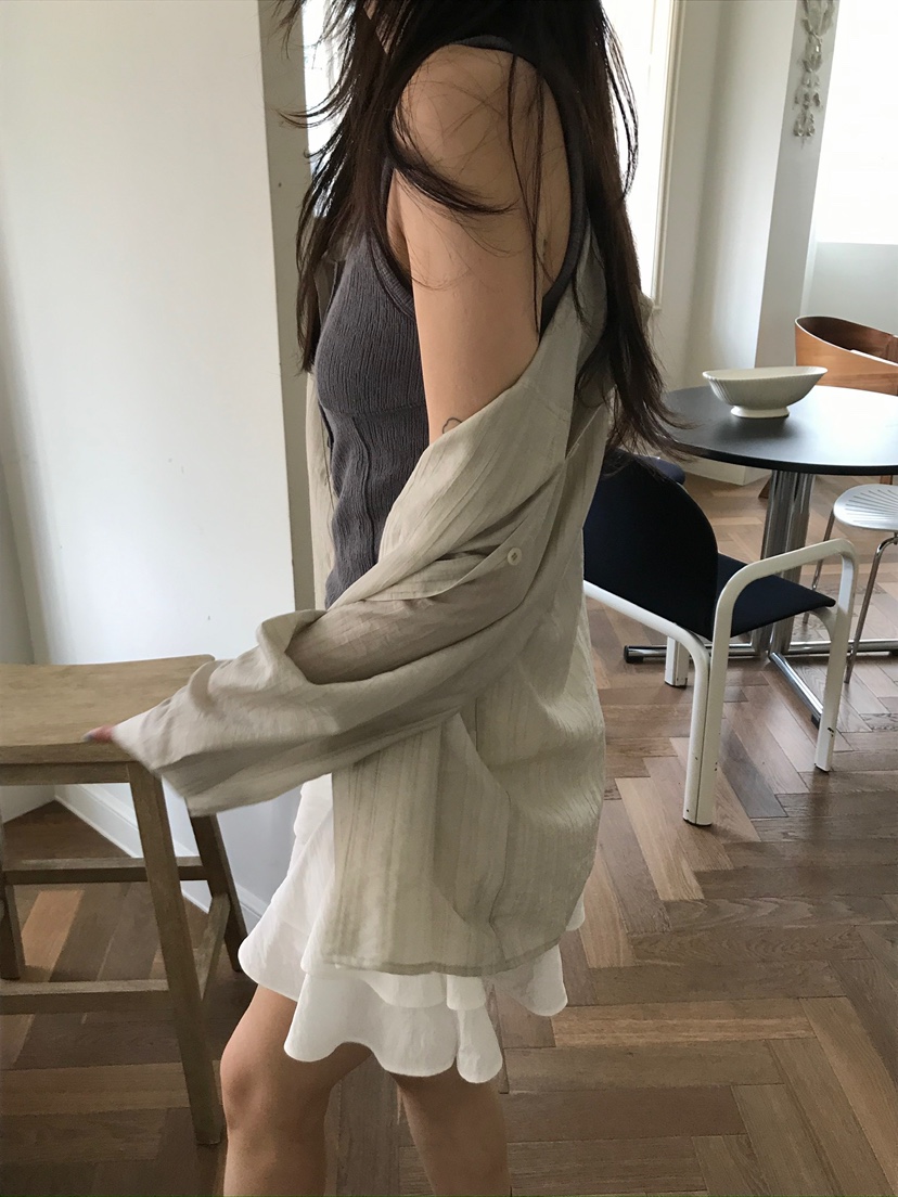 ESCHER韓國直郵實拍女裝新品人氣26春夏休閑時尚吊帶背心ESCHER吊帶/背心