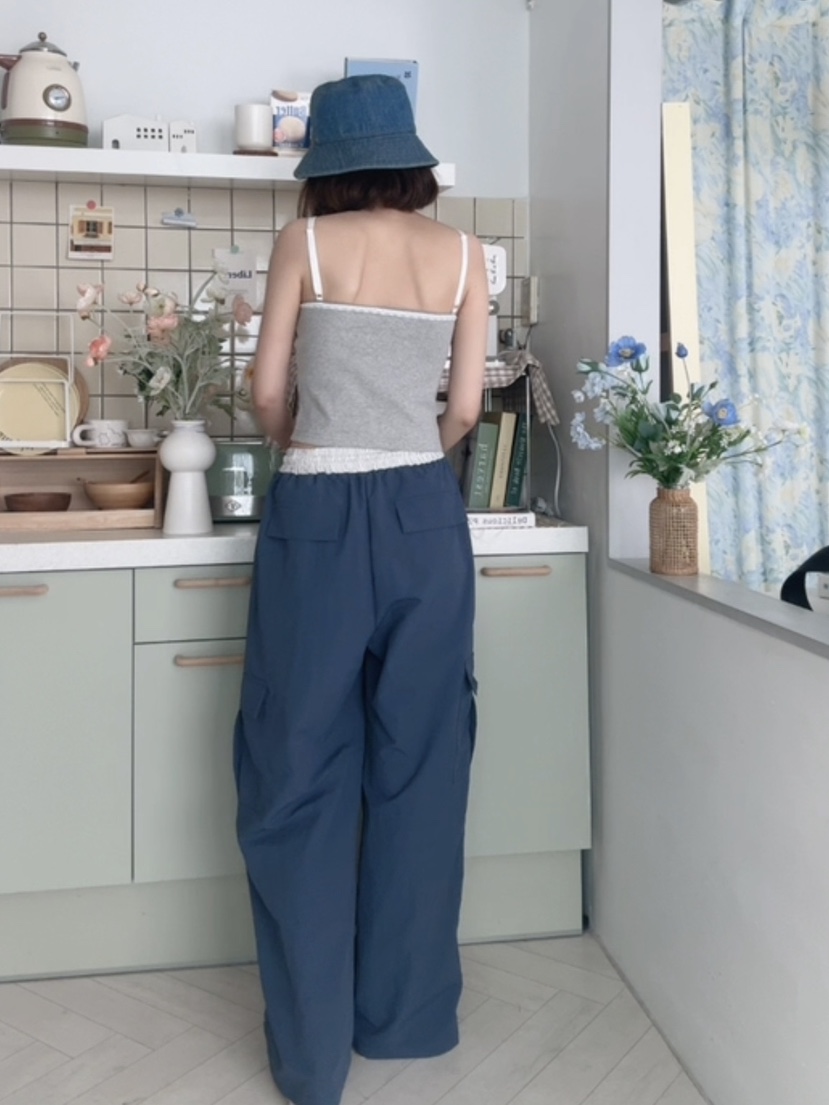 BUTTER-P韓國東大門直郵女裝新款熱賣職業人氣休閑褲工裝褲BUTTER-P休閑褲