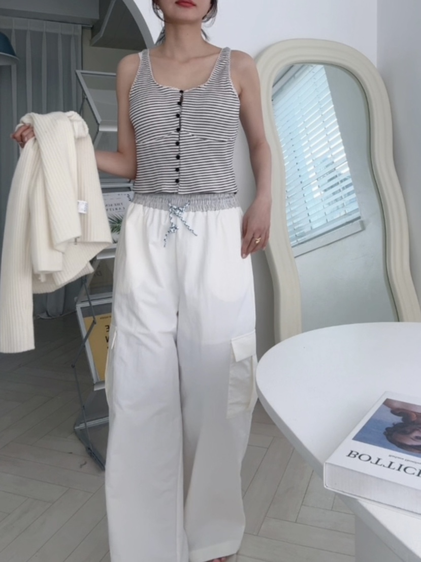 BUTTER-P韓國東大門直郵女裝新款熱賣職業人氣休閑褲工裝褲BUTTER-P休閑褲