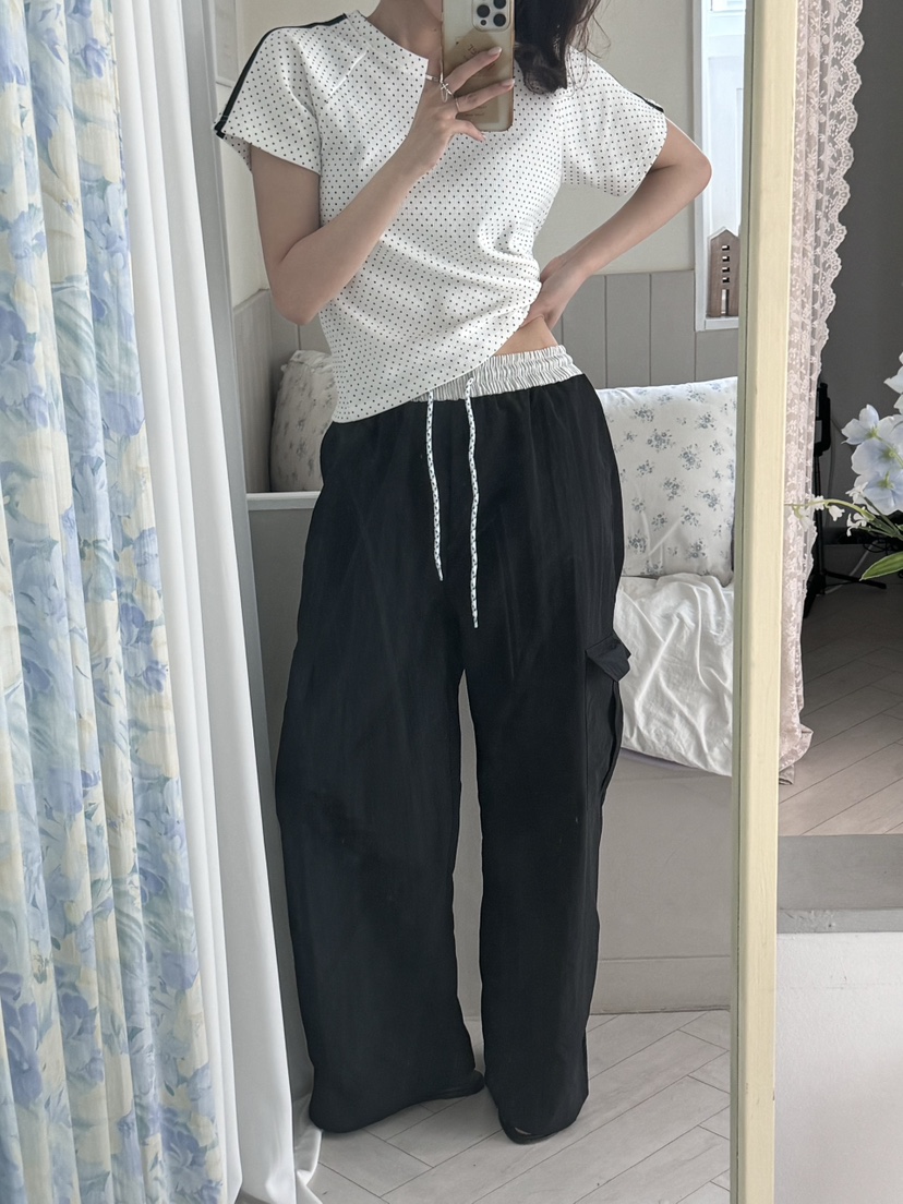 BUTTER-P韓國東大門直郵女裝新款熱賣職業人氣休閑褲工裝褲BUTTER-P休閑褲