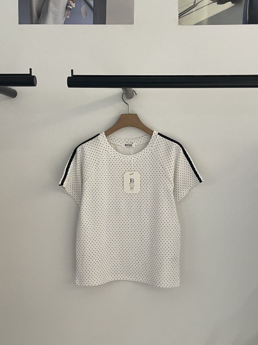 BUTTER-P韓國代購女裝新款熱賣推薦26春夏時尚休閑職業T恤BUTTER-PT恤圖色1