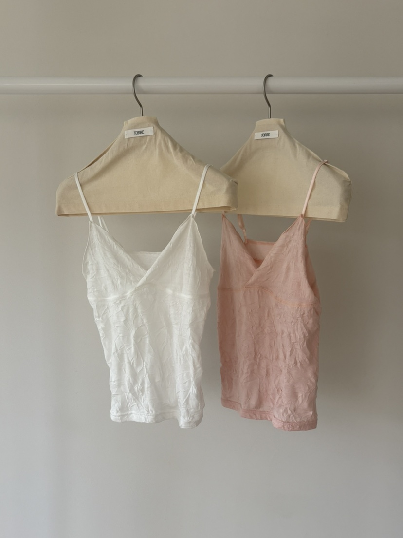 TORRE韓國直郵實拍女士新品休閑推薦熱賣26春夏人氣吊帶背心TORRE吊帶/背心