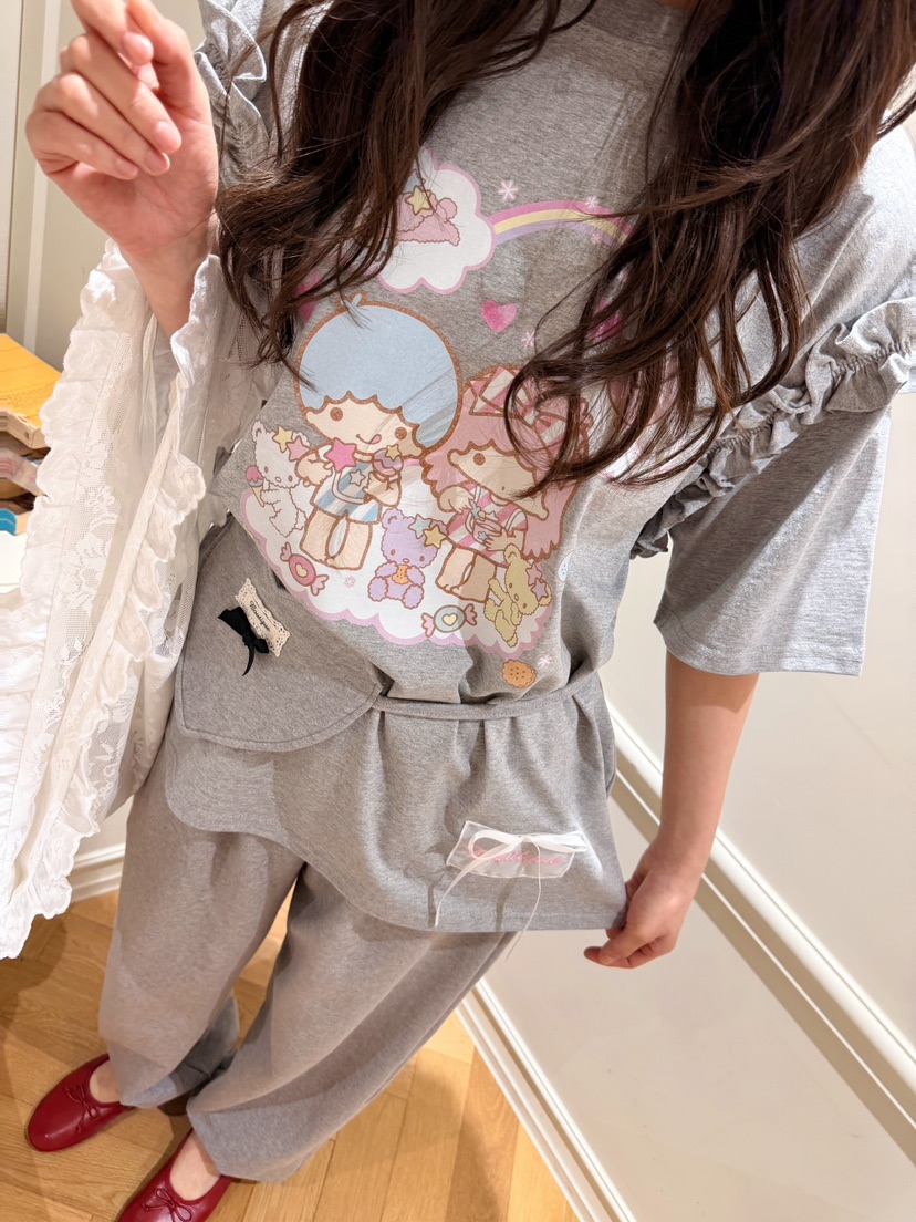 BOUTIQUE-L韓國東大門直郵女裝新款時尚26春夏人氣休閑T恤BOUTIQUE-LT恤