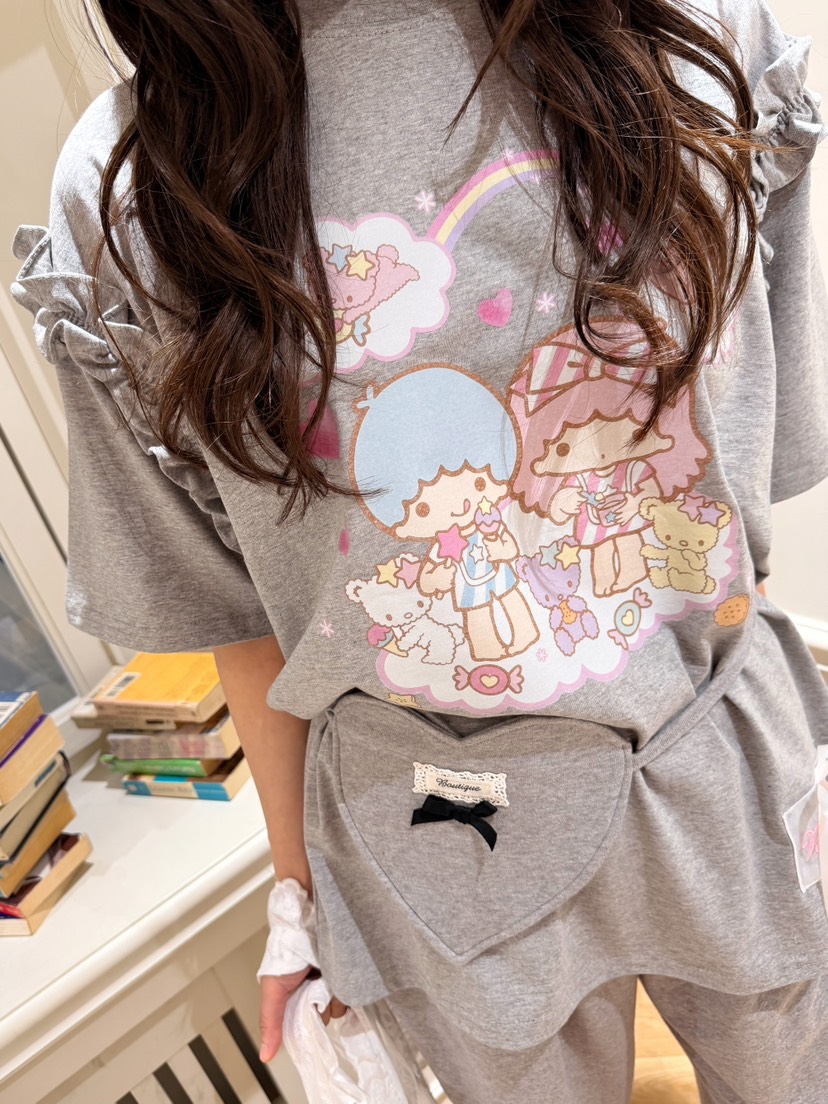 BOUTIQUE-L韓國東大門直郵女裝新款時尚26春夏人氣休閑T恤BOUTIQUE-LT恤