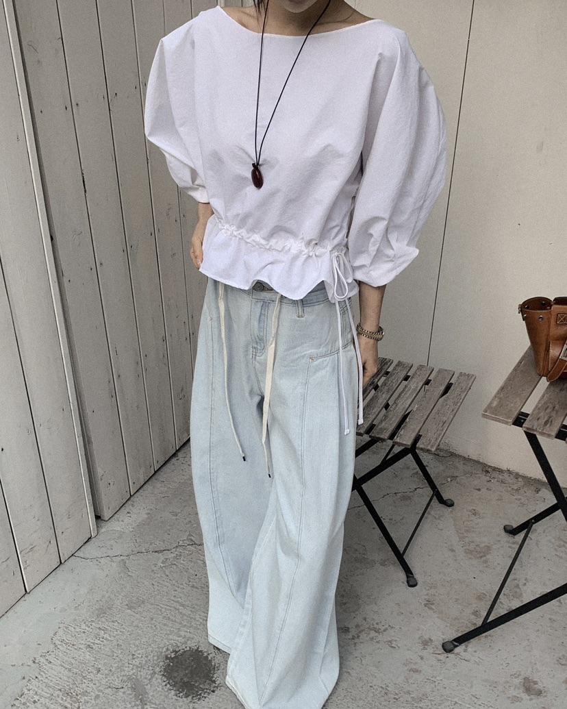 OURWAVE/OUR ROOM韓國直郵實拍女士新款職業襯衫蕾絲衫Our Wave/Our Room襯衫/蕾絲衫