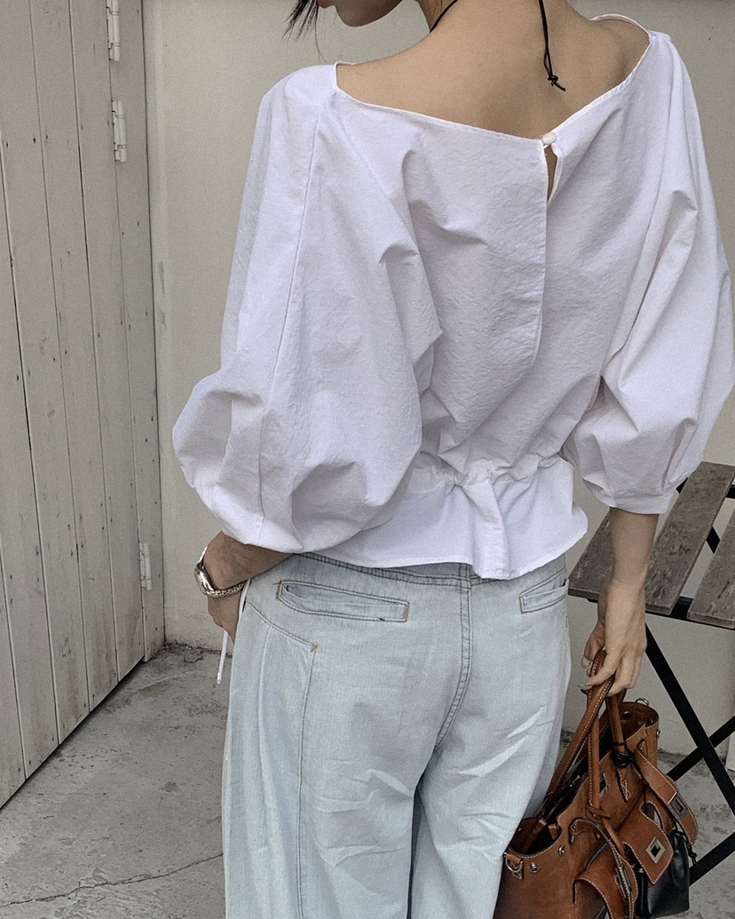 OURWAVE/OUR ROOM韓國直郵實拍女士新款職業襯衫蕾絲衫Our Wave/Our Room襯衫/蕾絲衫