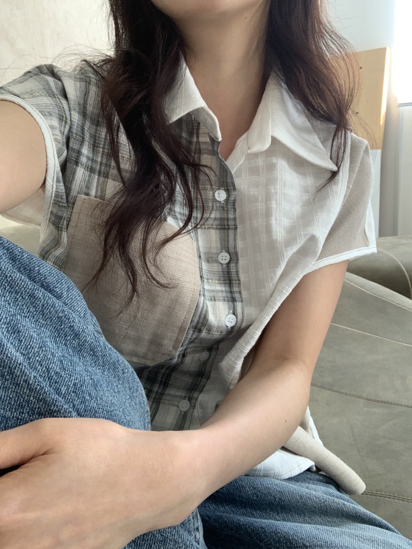 MOSMOS韓國直郵女裝新品休閑人氣時尚26春夏推薦襯衫蕾絲衫MOSMOS襯衫/蕾絲衫