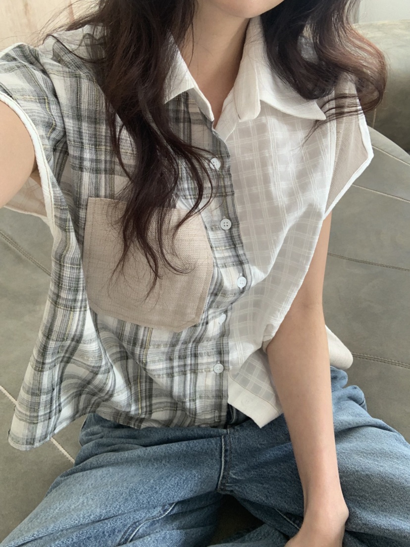 MOSMOS韓國直郵女裝新品休閑人氣時尚26春夏推薦襯衫蕾絲衫MOSMOS襯衫/蕾絲衫