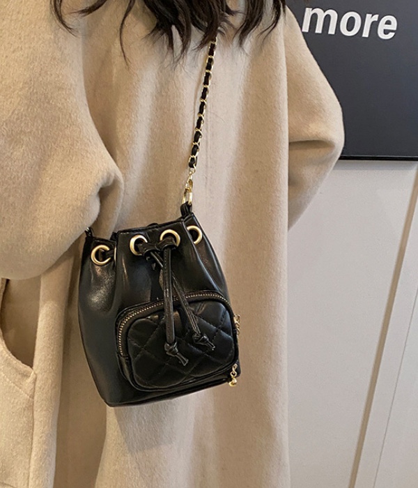 POSH BLUE韓國代購女士新品推薦26春夏休閑單肩斜跨包口袋POSH BLUE單肩/斜跨包圖色1