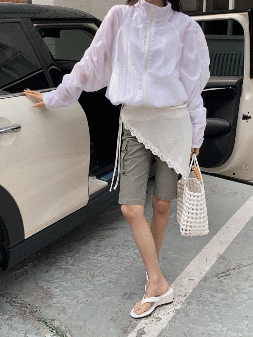 OURWAVE/OUR ROOM韓國直郵實拍女裝新款26春夏短褲七分褲Our Wave/Our Room短褲