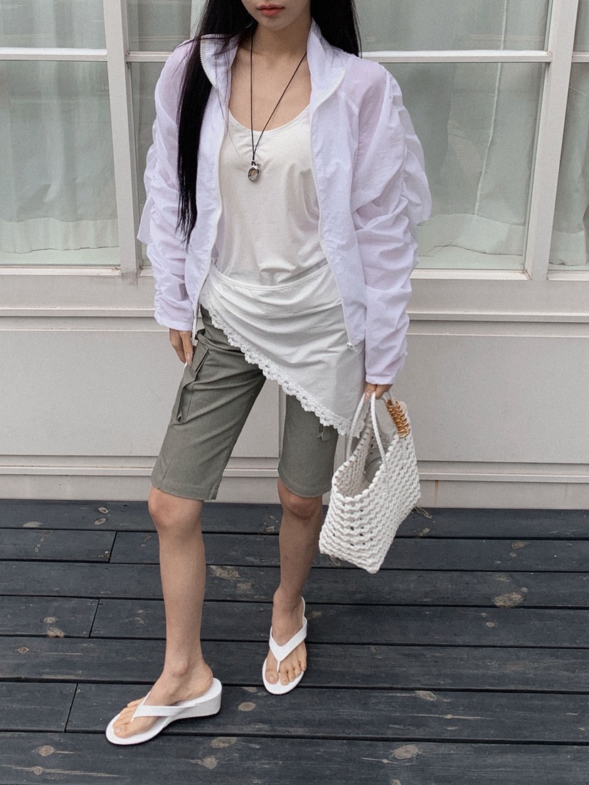 OURWAVE/OUR ROOM韓國直郵實拍女裝新款26春夏短褲七分褲Our Wave/Our Room短褲