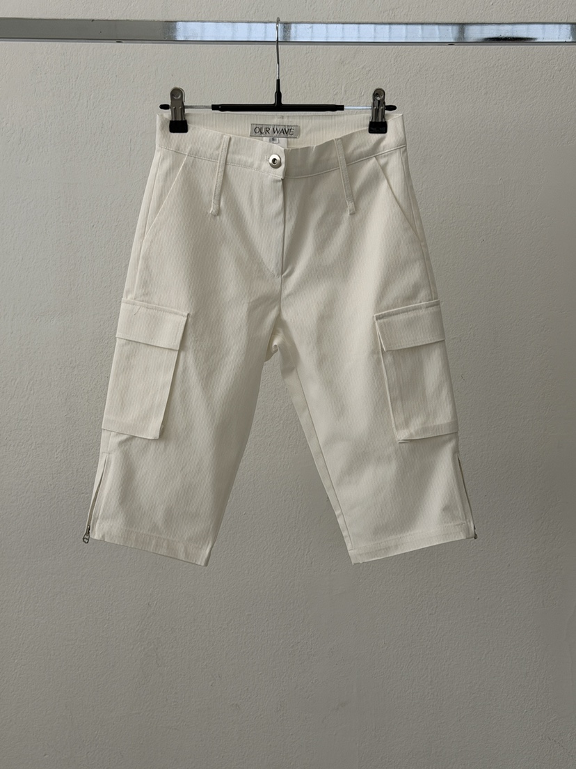 OURWAVE/OUR ROOM韓國直郵實拍女裝新款26春夏短褲七分褲Our Wave/Our Room短褲圖色1