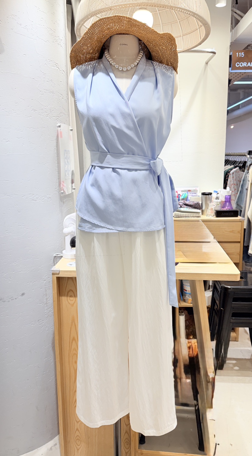 CORAL韓國直郵實拍女裝新品人氣熱賣時尚推薦26春夏吊帶背心CORAL吊帶/背心