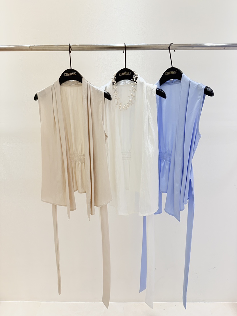 CORAL韓國直郵實拍女裝新品人氣熱賣時尚推薦26春夏吊帶背心CORAL吊帶/背心