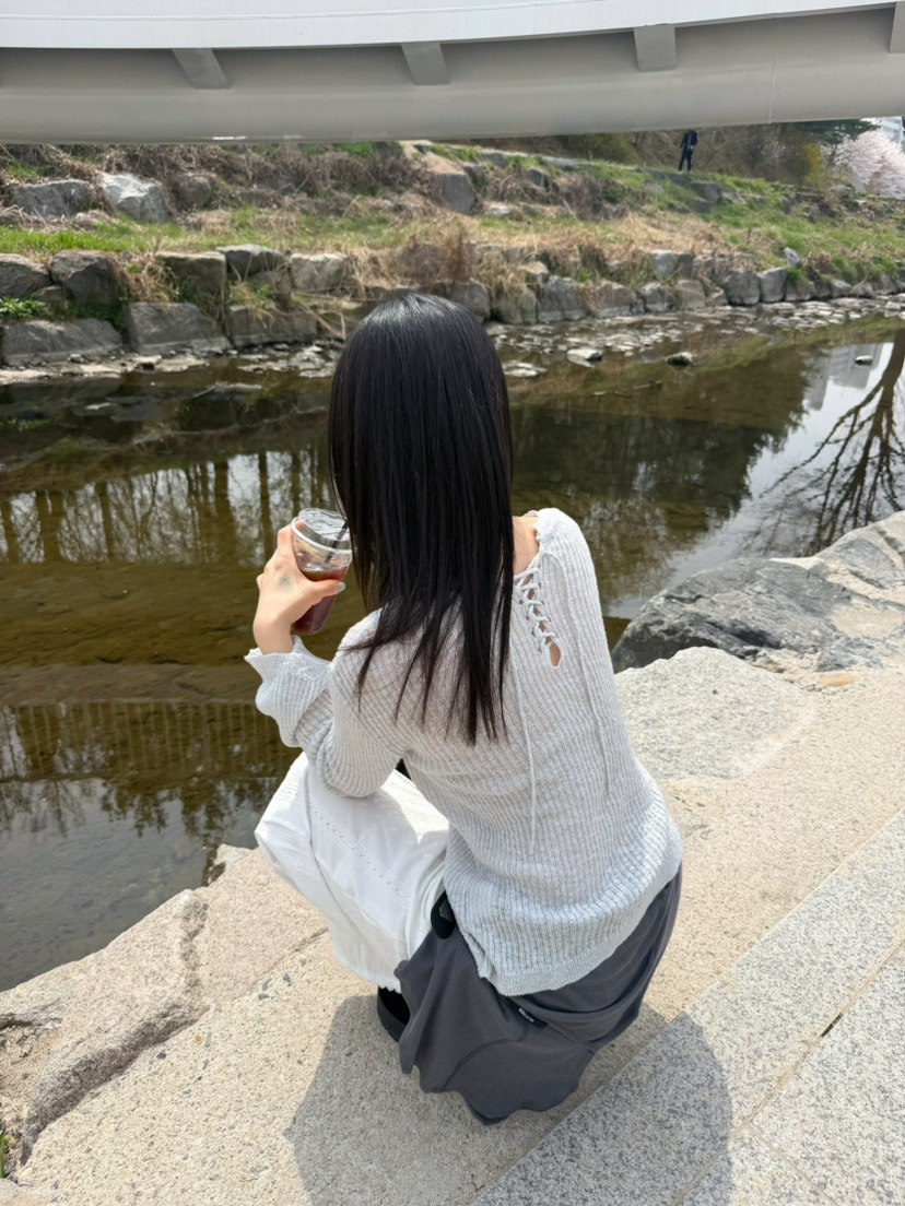 GLITTER韓國東大門直郵女裝新款熱賣26春夏人氣休閑針織衫GLITTER針織衫