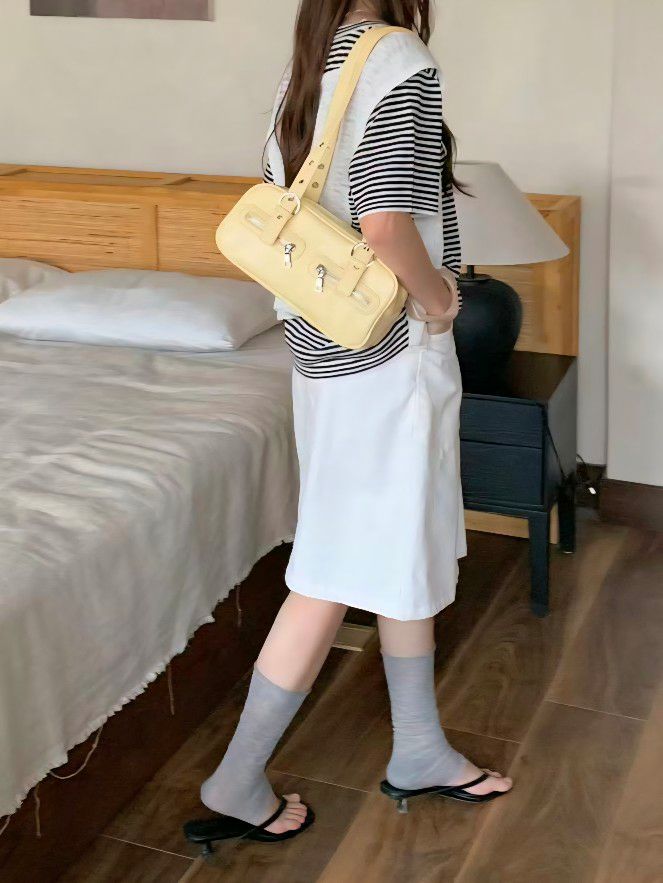 TROUVAILLE韓國代購女士新款職業時尚人氣推薦單肩斜跨包TROUVAILLE單肩/斜跨包