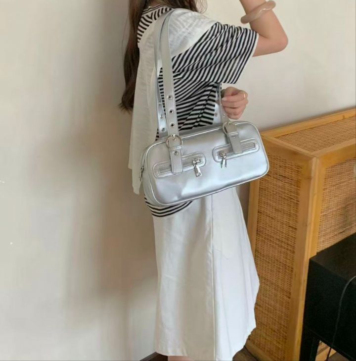 TROUVAILLE韓國代購女士新款職業時尚人氣推薦單肩斜跨包TROUVAILLE單肩/斜跨包