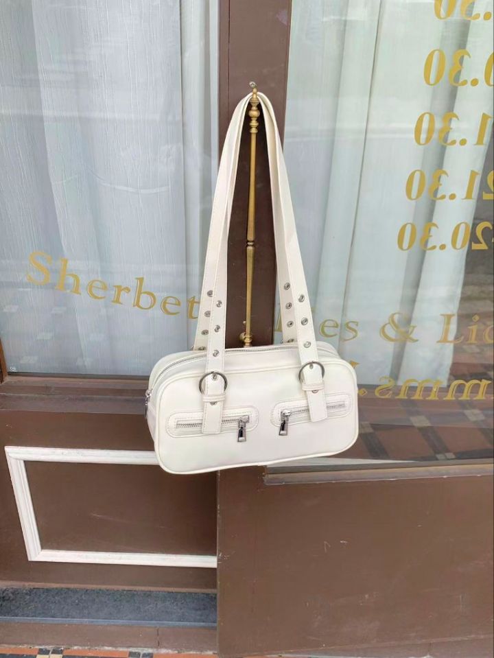 TROUVAILLE韓國代購女士新款職業時尚人氣推薦單肩斜跨包TROUVAILLE單肩/斜跨包